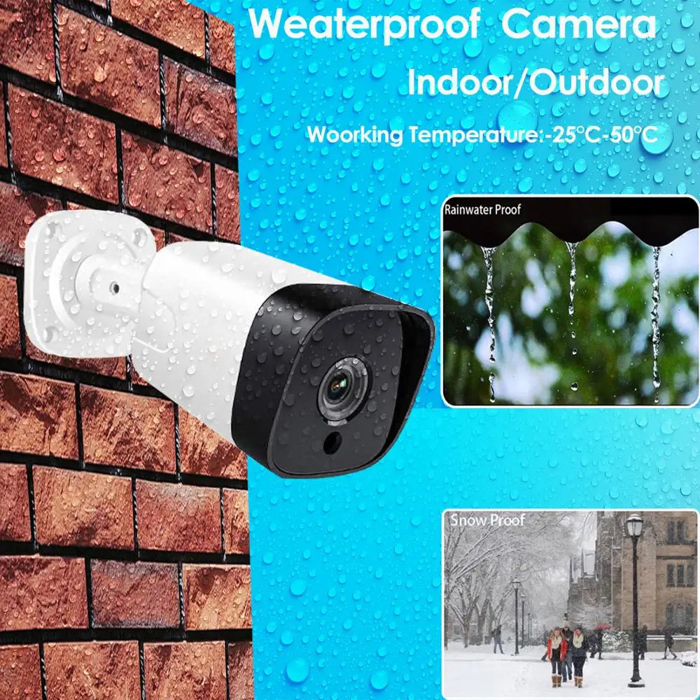 8MP 4K POE IP Camera ONVIF H.265 Audio CCTV Bullet 5MP Face Detection Waterproof IP66 Outdoor Security NVR Video Recorder XMEYE