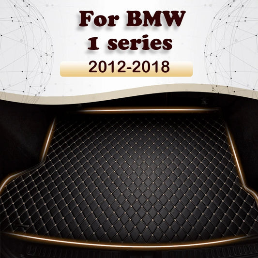 Car Trunk Mat For BMW 1 Series F20 Hatchback 2012 2013 2014 2015 2016 -2018 Cargo Liner Carpet Interior Parts Accessories Cover