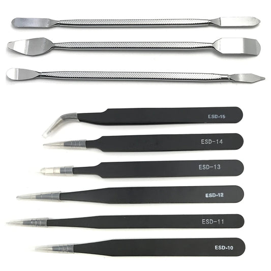 Universal Mobile Phone Repair Opening Tool Metal Disassemble Crowbar Metal Steel Pry Phone Hand Tool Set