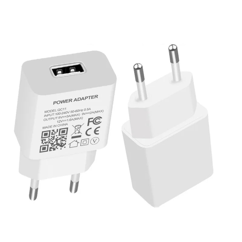 Fast Charger For Samsung Galaxy S21 Ultra S20 S10 S9 S8 Plus M31 A71 USB Power Adapter Quick Charge 3.0 Type C USB Charger Cable