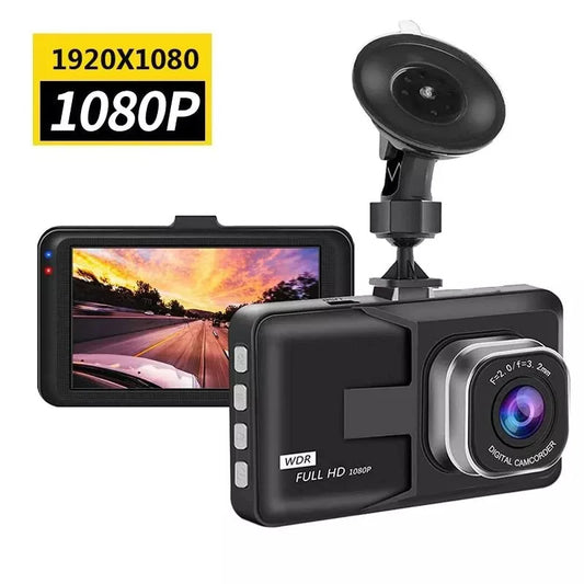 24H Dash Cam Black Box in Car DVR Camera Video Recorder Rear View Dual Lens HD Cycle Recording Video Mirror Recorder Black Box 2