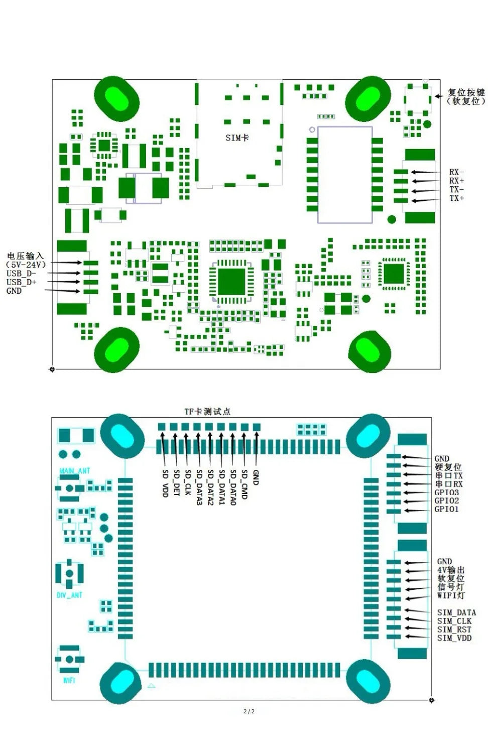 3G 4G Module for Wireless IP Camera Wifi CCTV Monitoring Module Group for Outdoor Camera