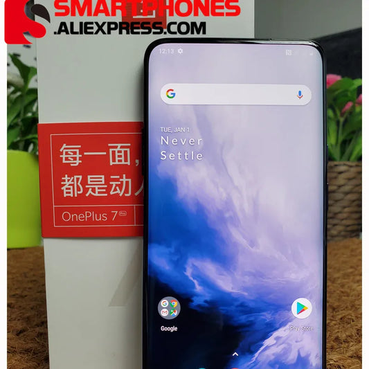 Global ROM Oneplus 7 Pro 6GB 128GB Smartphone Snapdragon 855 6.67" AMOLED Screen 48MP Triple Camera 30W Charger NFC 4000mAh