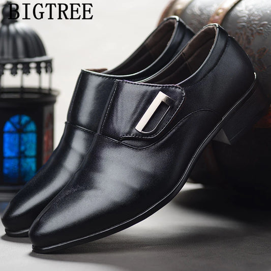 Men Official Shoes Formal Shoes Men Leather Mens Business Shoes Leather Luxury Dress Shoes Men For Suit Sapato Oxford Masculino