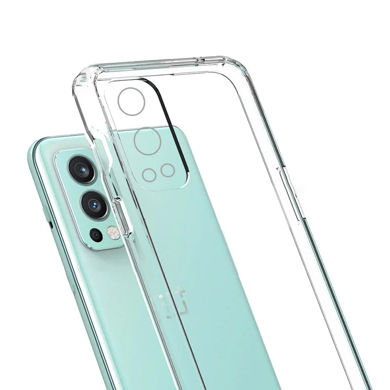 High Quality Clear Phone Case for Oneplus Nord 2 5G Soft TPU Transparent Lens Protective Back Cover Nord2 2021 Mens Fundas Coque