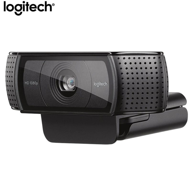 Logitech HD Pro Webcam C920e,Widescreen Video Chat Recording USB Smart 1080p Autofocus Camera Full HD，C920 upgrade version