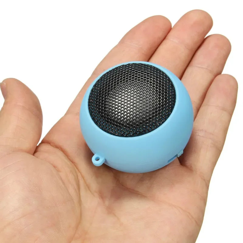 Wired Portable MP3 Music Speaker Mini Small Burger Speaker, 3.5MM Audio Jack Phone/Laptop Player