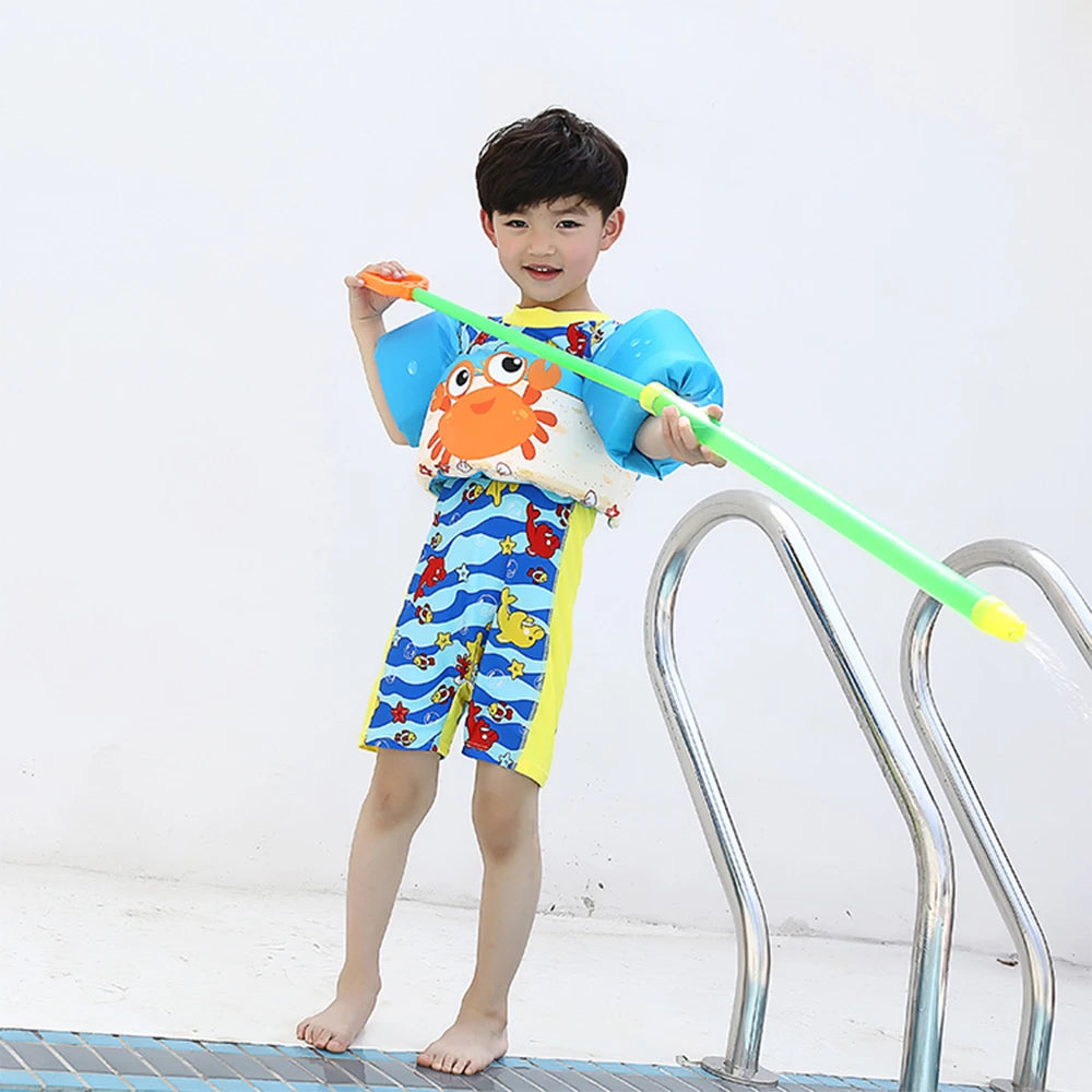 Baby Float Arm Sleeve Floating Ring Safe Life Jacket Buoyancy Vest Kid Swimming Equipment Armbands Swim Foam Pool Toys Life Vest