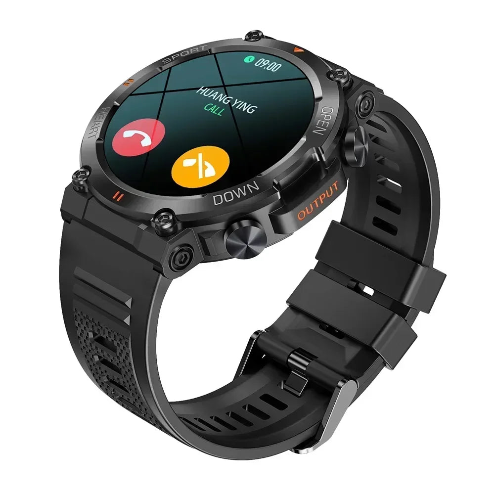 2024 New For T-Rex 2 Smartwatch Men NFC Heart Rate Blood Pressure Monitor 1.39“ Screen BT Call Sports Waterproof Smart Watch