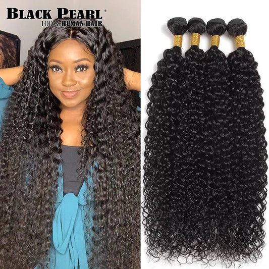 Mongolian Afro Kinky Curly Bundles 1/3/4PCS Human Hair Extensions 100% Unprocessed Virgin Human Hair Weave Bundles Jerry Curl