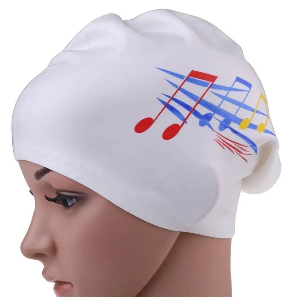 Long hair Swimming Cap for Women Extra Large Rubber Silicone Waterproof Girls Swim Pool Hat Equipment Professional Diving Caps