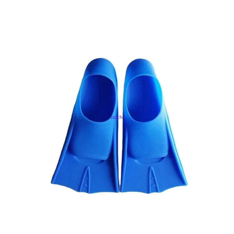 New Summer Children's Diving Fins Training Diving Equipment Wholesale Silicone Swimming Fins Freestyle Silicone Short Flippers