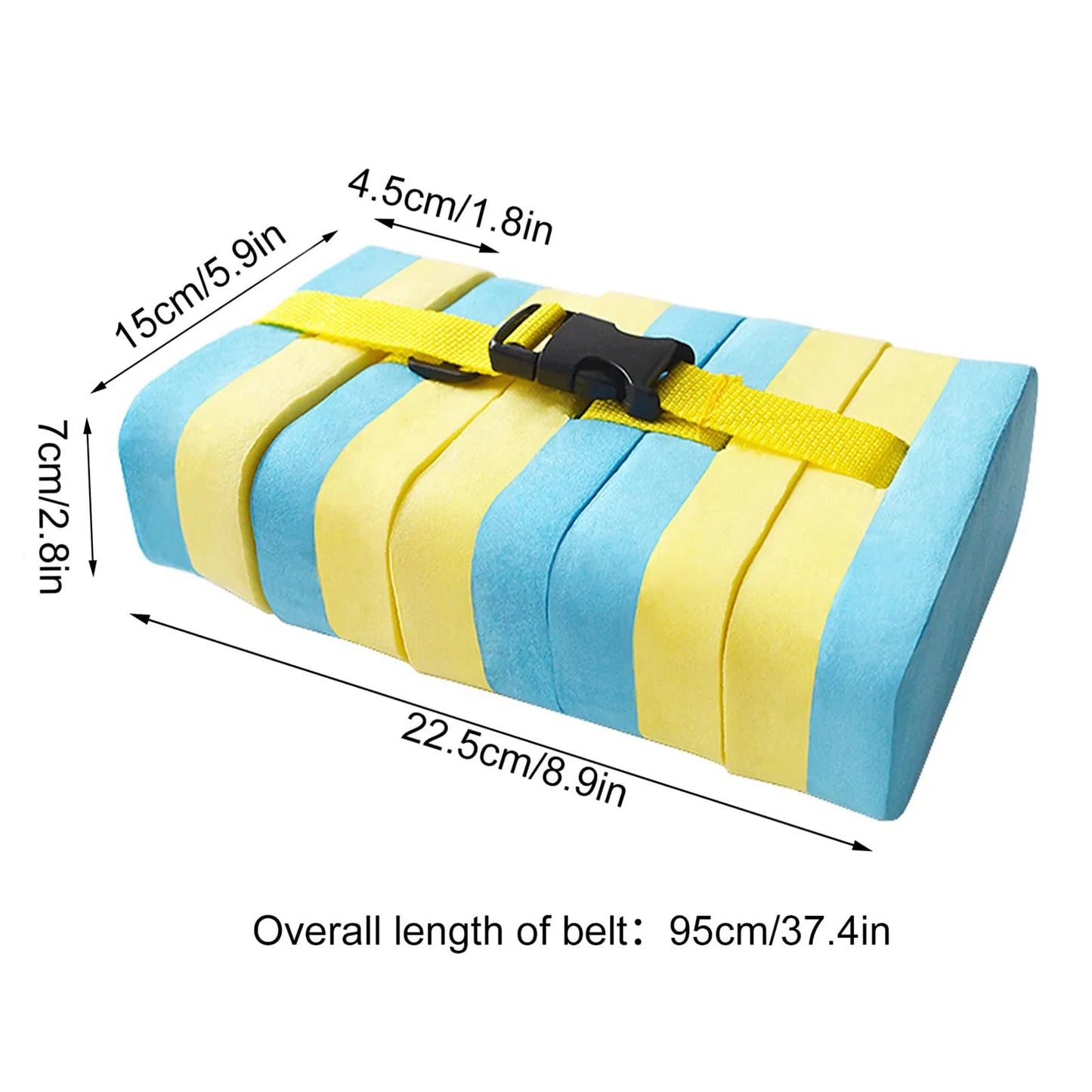 Swimming Back Floating Foam Board Float Belt Waistband Adjustable EVA Board Adult Children Swim Training Equipment Air Mattress