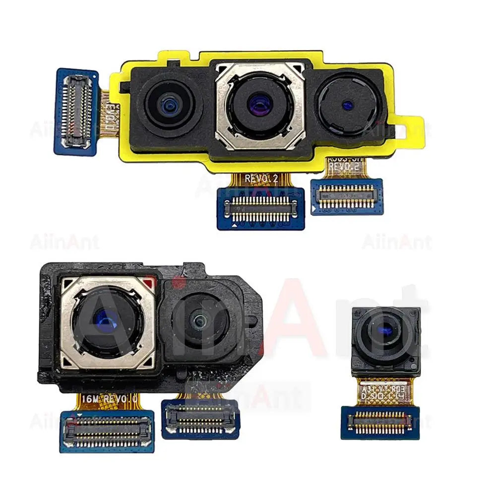 Aiinant Camera Back Front Small Depth Wide Main Rear Camera Flex Cable For Samsung Galaxy M20 M21 M21s M10 M10s Phone Parts