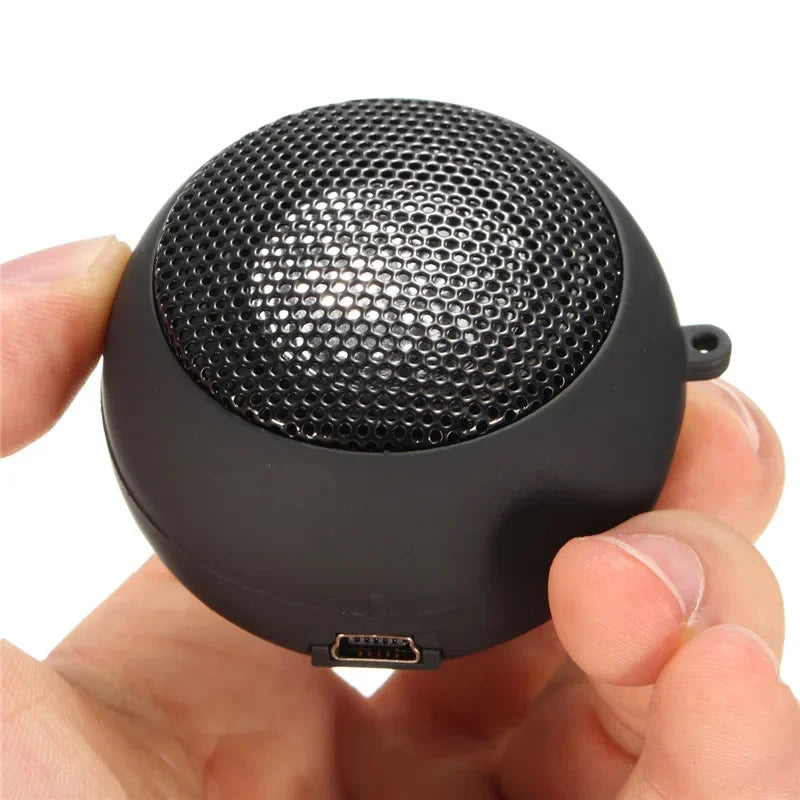 Wired Portable MP3 Music Speaker Mini Small Burger Speaker, 3.5MM Audio Jack Phone/Laptop Player