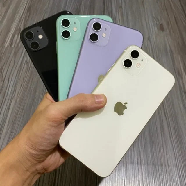 Apple iPhone 11 iPhone11 Mobile 64/128/256GB Liquid Retina IPS LCD Cell Phone FACE ID A13 Genuine Smartphone