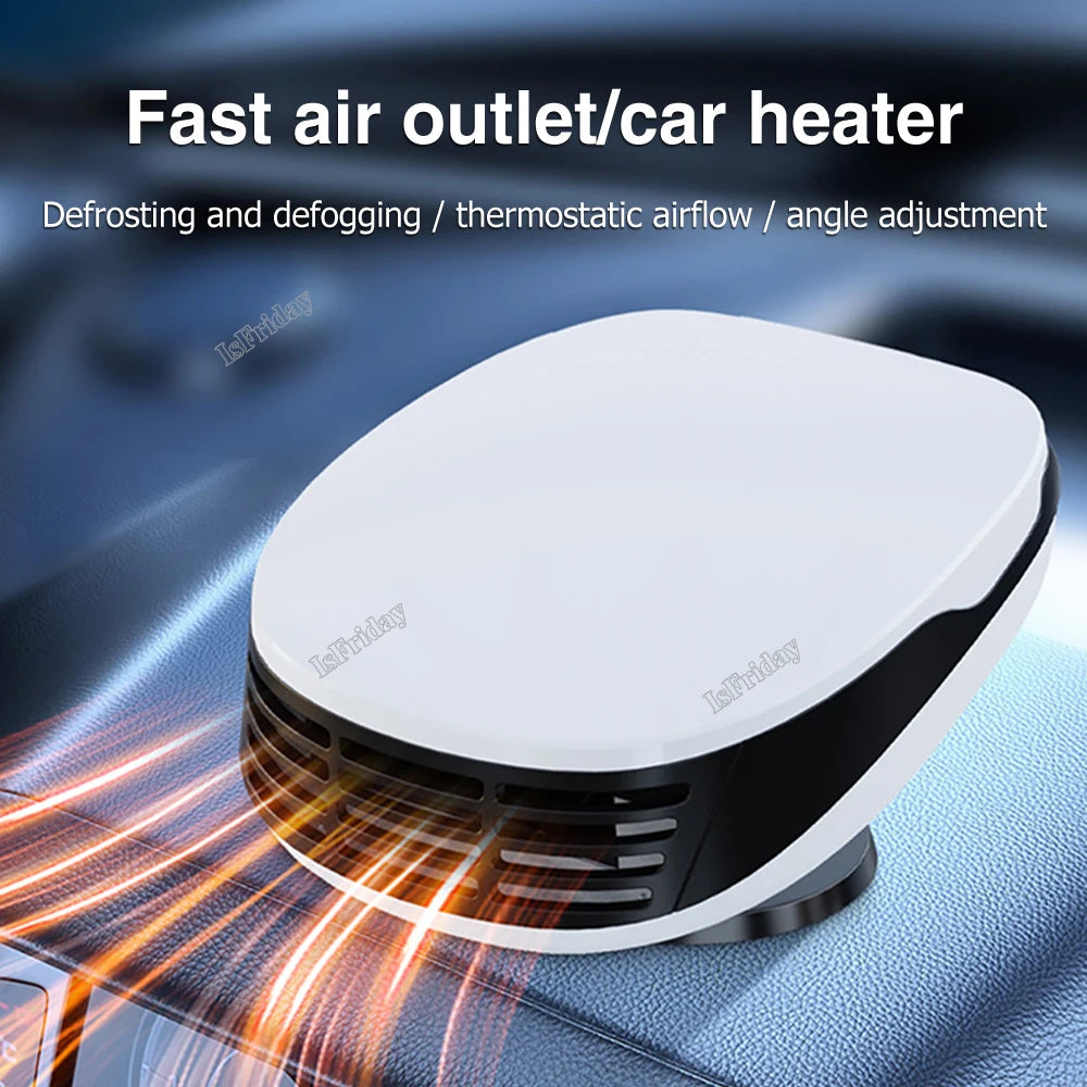 120W Electric Cars Heater 12V DC Heating Fan Defogger Defroster Demister Portable Automobiles Electrical Appliances