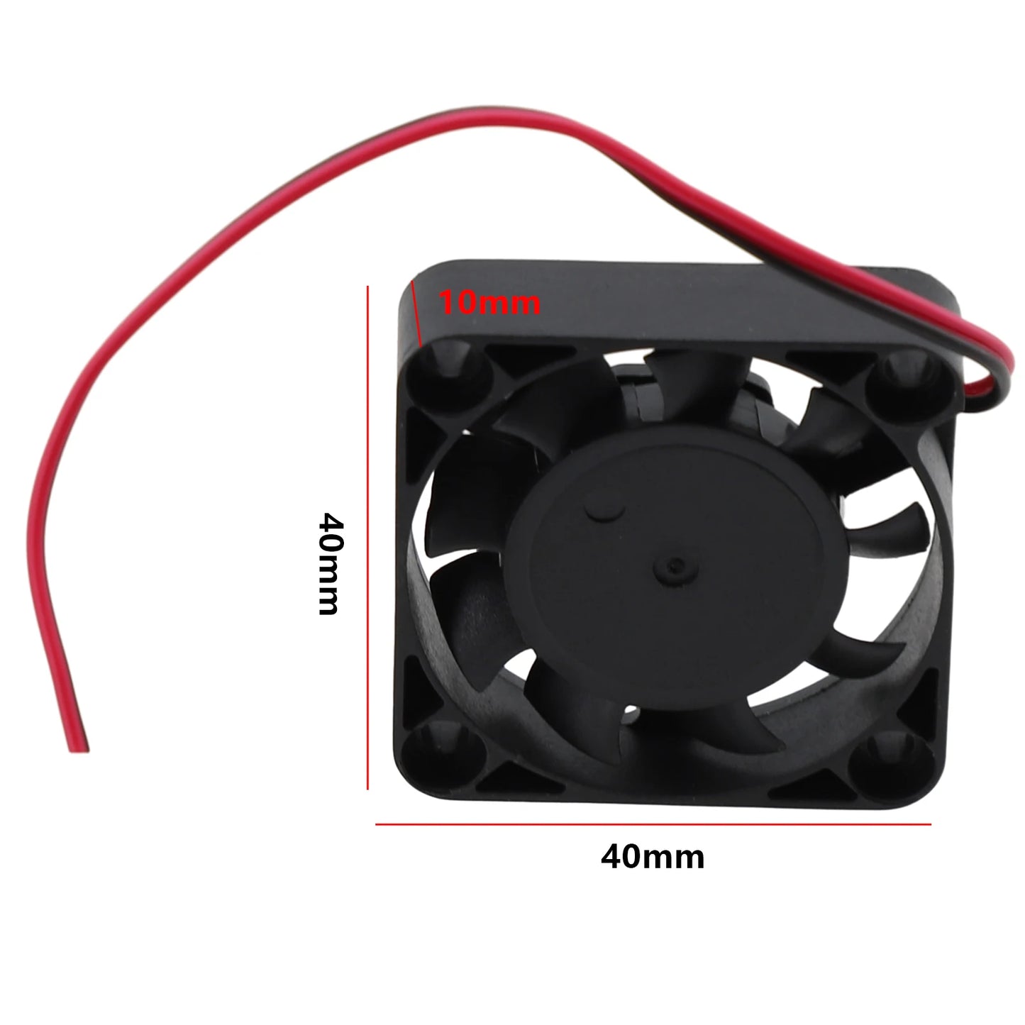 12V 2 Pin Car Radio Cooling Fan For An Multimedia Player Motherboard Cpu Cooling For 12V Models And 12V Electrical Appliances