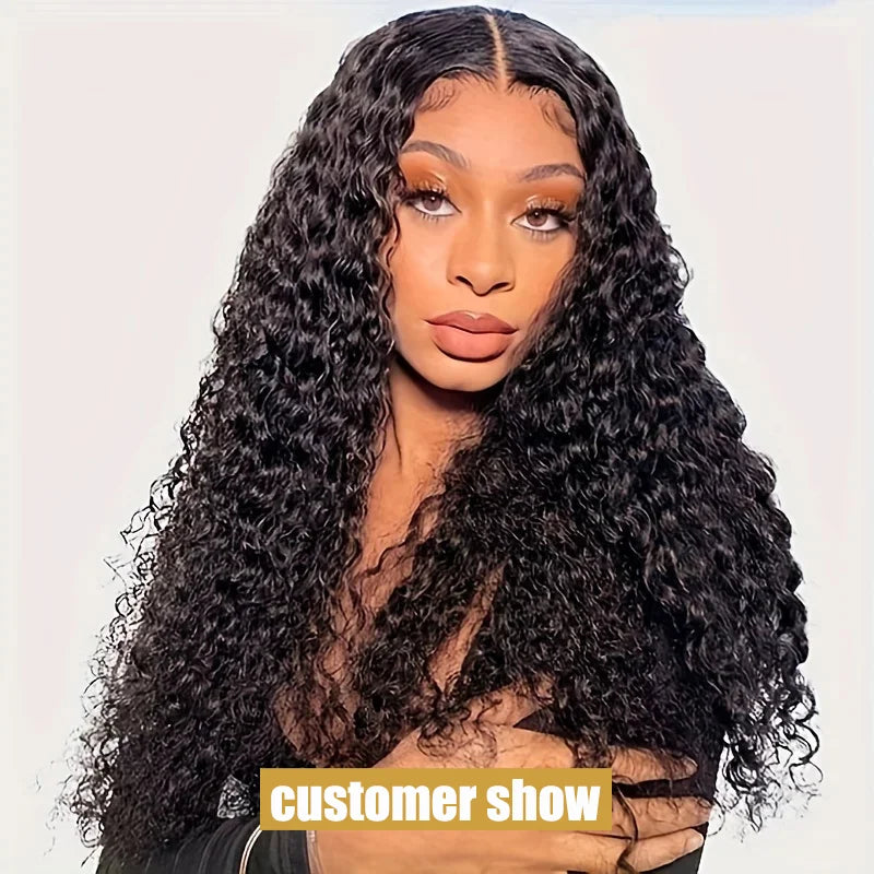 Curly Wave Bundles 26 inch Bundles Brazilian Hair Bundles Natural Black Color 1B 100% Human Hair Bundles Remy Hair Extensions