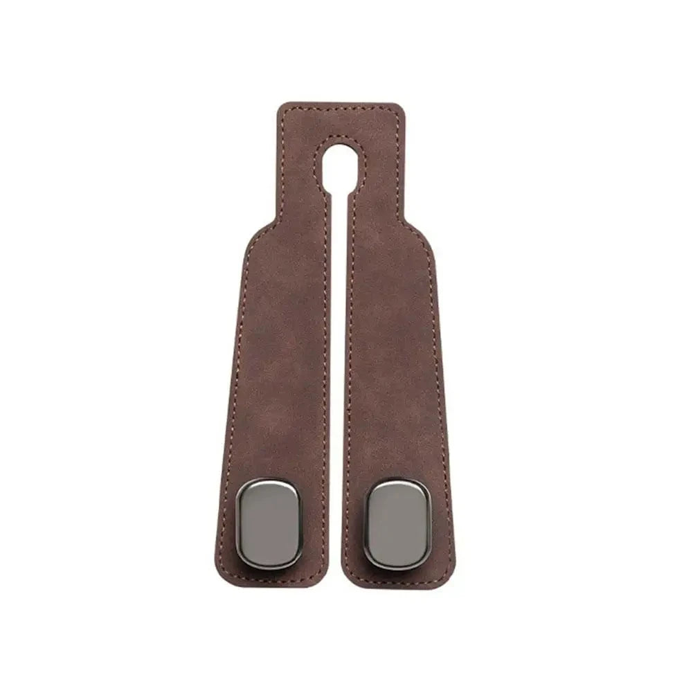 Car Seat Headrest Hook Universal Phone Holder Suede Hanging Hooks Car Interior Accessories for Tesla Kia BMW Audi2023