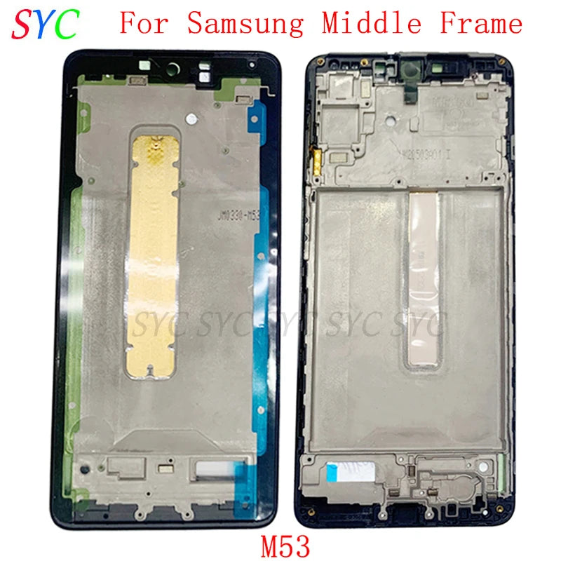 Middle Frame Center Chassis Cover Housing For Samsung M53 M52 M33 M23 Phone Metal LCD Frame Repair Parts