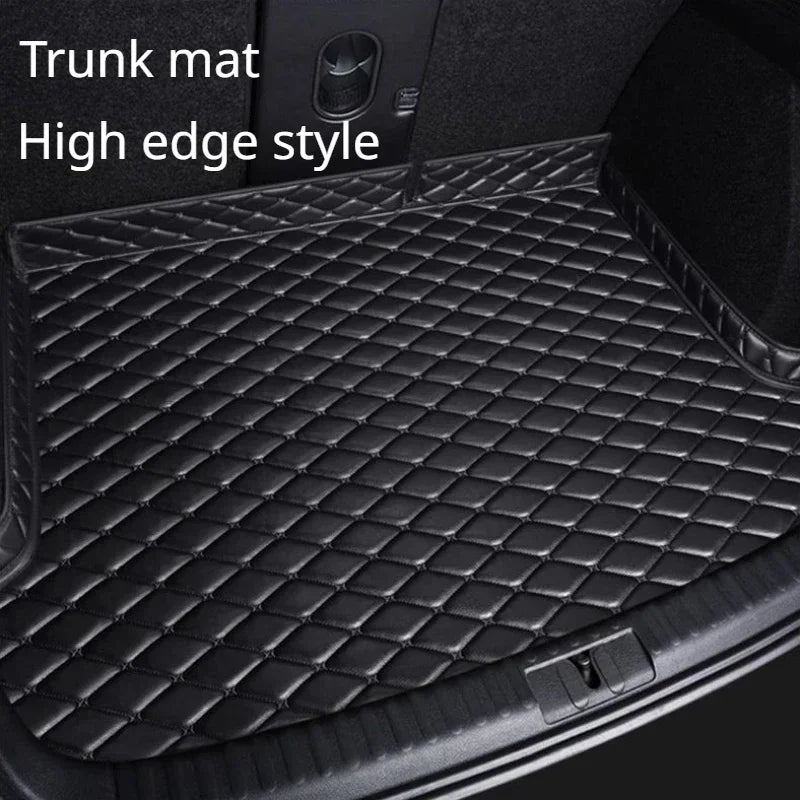 Custom High Side Car Trunk Mat Pad Fit for Chery Tiggo 7 Pro Tiggo 8 Pro 5 7 Seat Omoda C5 Interior Detail Car Accessories