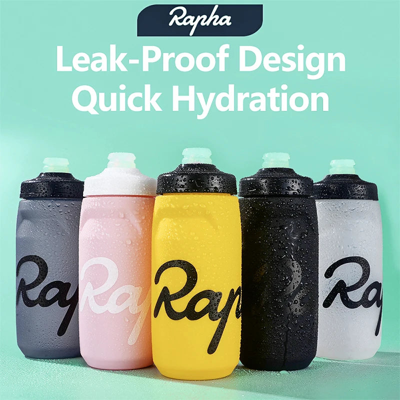 Rapha Cycling Water Bottle 620/750ml Ultra light Leak-proof squeezable Taste-free Camping Hiking Sports Bicycle Kettle