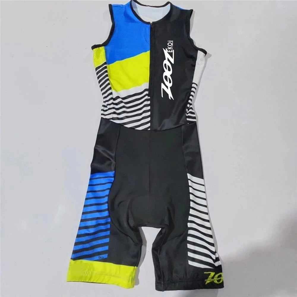 ZOOTEKOI Triathlon Ropa Ciclismo Sleeveless Men's Cycling Jersey Sportswear Outdoor Cycling Clothing 2020 Summer New Style