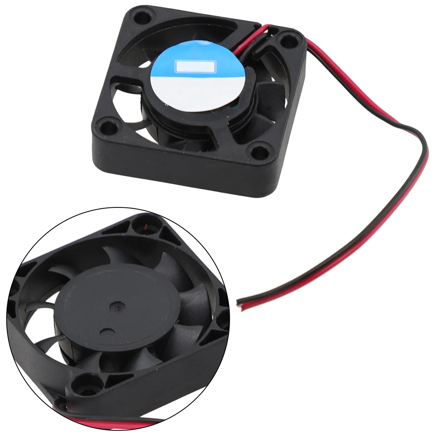 12V 2 Pin Car Radio Cooling Fan For An Multimedia Player Motherboard Cpu Cooling For 12V Models And 12V Electrical Appliances