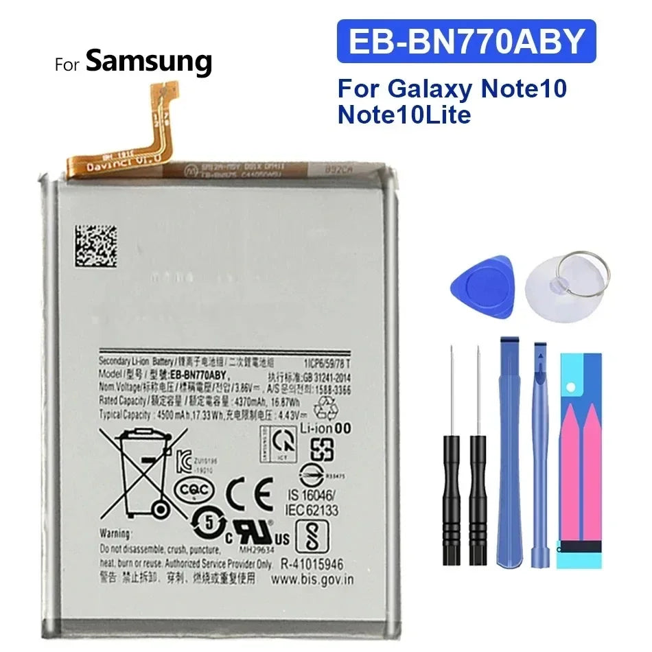 EB-BN970ABU EB-BN770ABY EB-BN985ABY Battery For Samsung Galaxy Note 10 Lite Plus Note10 Lite Note10 Plus/X NoteX Note20 Ultra