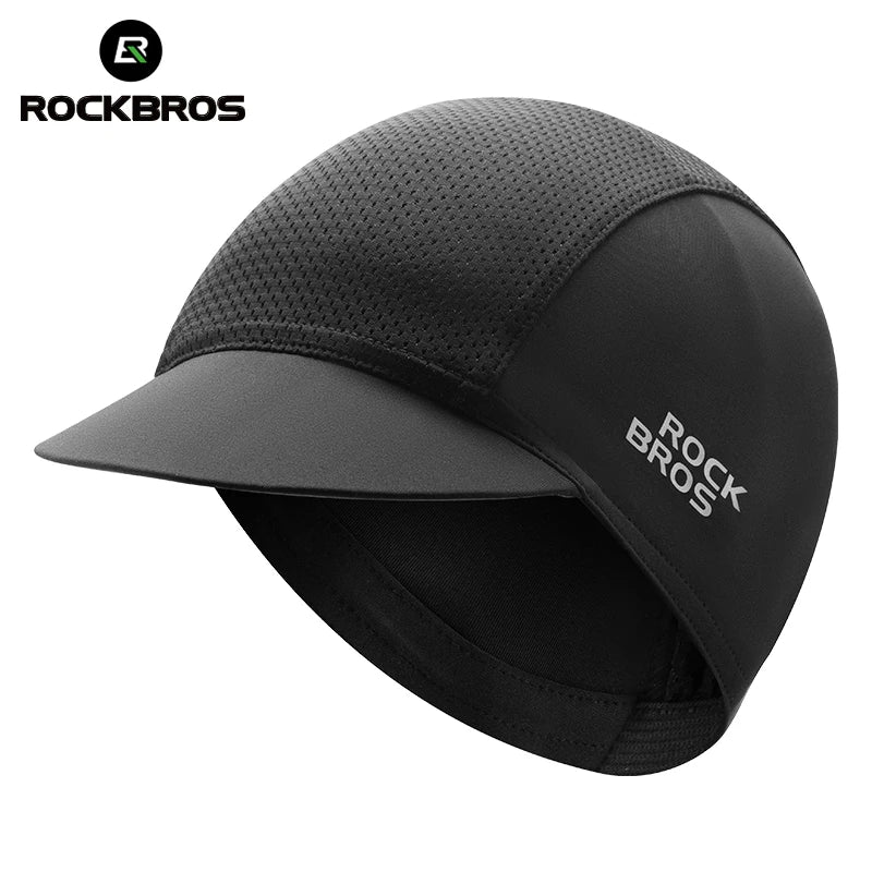 ROCKBROS Cycling Sport Caps Summer Men Women Bicycle Cap UPF50+ Sun Protection Hat Quick- Drying Polyester Breathable Bike Cap