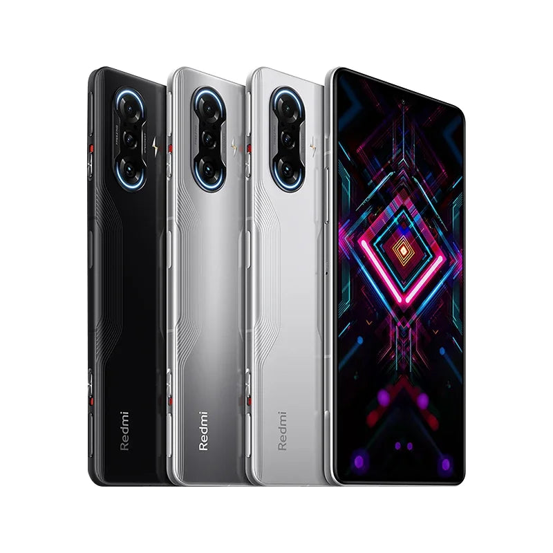 Global rom Original Cellphone Xiaomi Redmi K40 Gaming 5G Smartphone, Android 11 MIUI 12.5 Octa Core Global ROM 67W Fast Charging