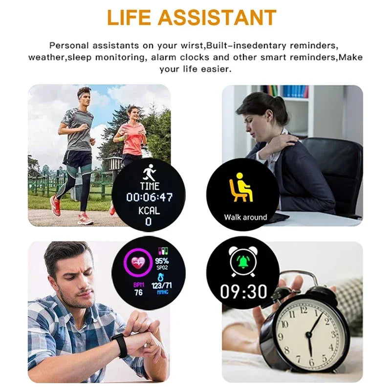 Y68 Smart Watch D20 Men Women Bluetooth Connected Phone Kids Girls Watches Sports Wristband Sleep Fitness Tracker Smartwatch D20