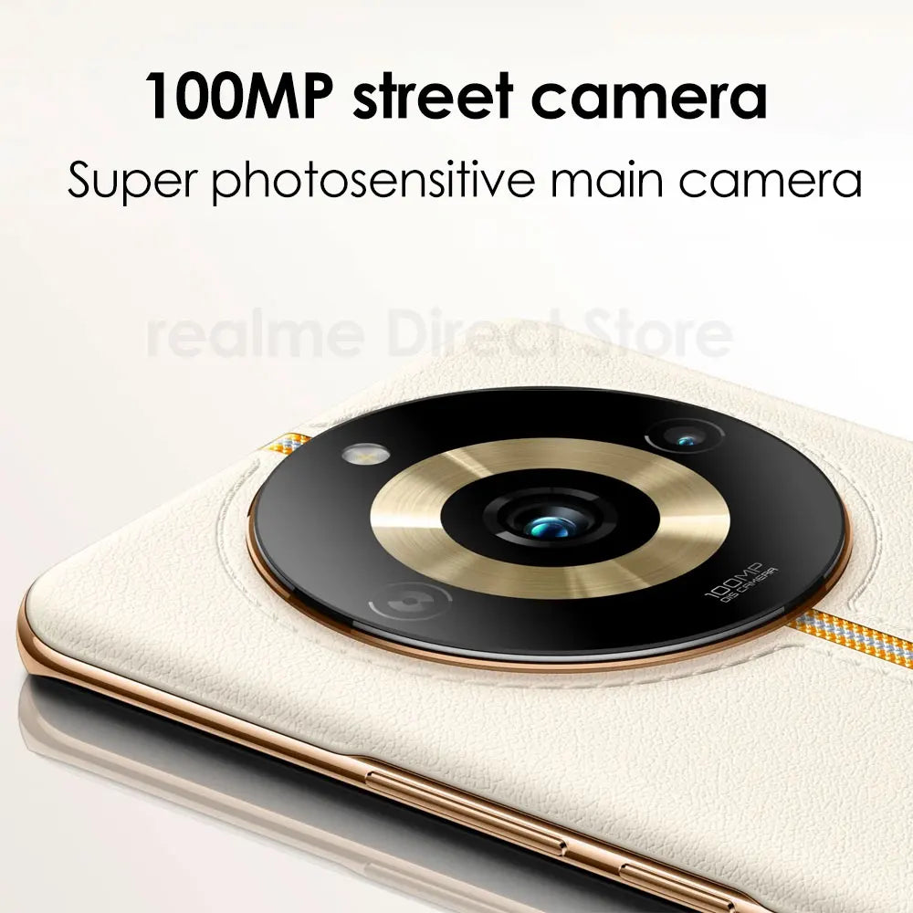 Realme 11 Pro 5G Cell Phone 100MP OIS ProLight Camera Dimensity 7050 6.7 AMOLED 5000mAh 67WSUPERVOOC Charge NFC Smart Phone