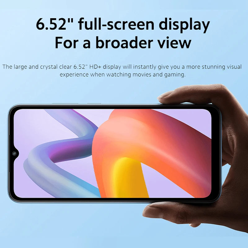 Xiaomi Redmi A2 Global Version Smartphone 2GB/3GB 32GB MTK Helio G36 5000mAh Battery 6.52" HD+ Display 8MP Cell Phone