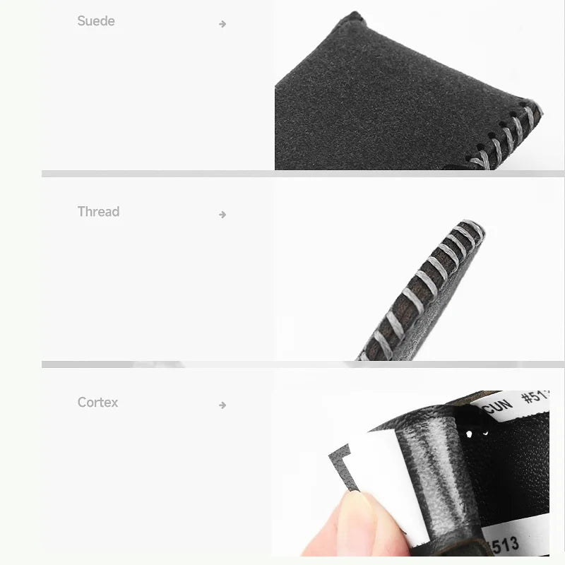 Universal Car Seat Belt Buckle Clip Protector leather Interior Button Case Anti-Scratch Cover Safety Accessories