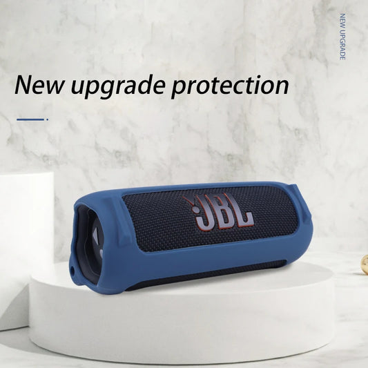 New Bluetooth Speaker Case Soft Silicone Cover Skin With Strap Carabiner for JBL flip6 Wireless Bluetooth Speaker Bag