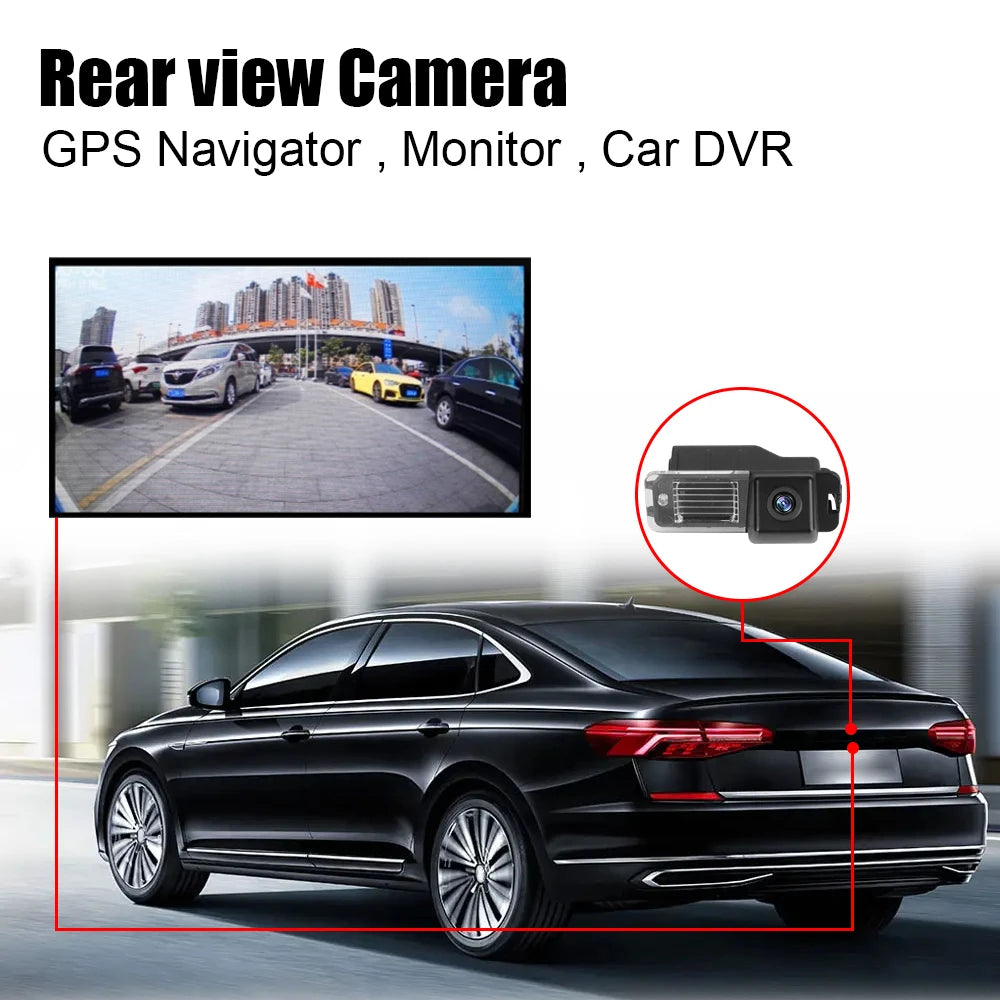 12V for VW Passat B7 CC POLO Golf 4 MK4 Rear View Camera Car PDC Parktronic Reversing Night Vision 170° Angle Auto Accessories