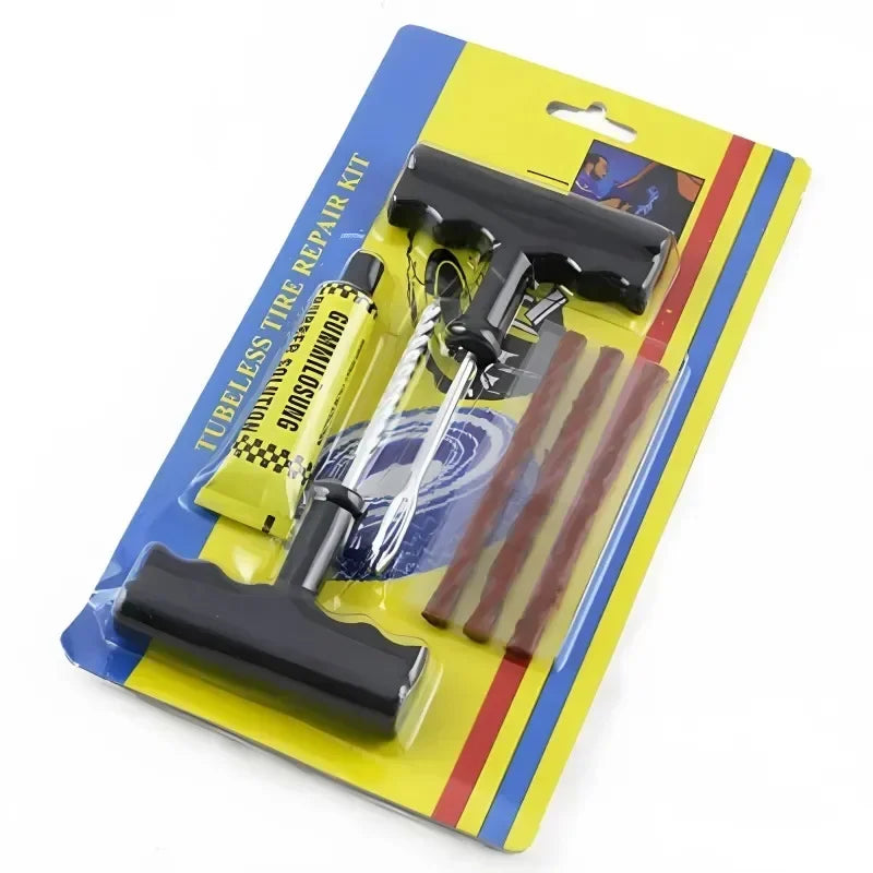 Car Tire Repair Kit, Bicycles, Trucks, Motorcycles, Set Tools, Tire Puncture,foreskin, Glue, Garage Tool Accessories