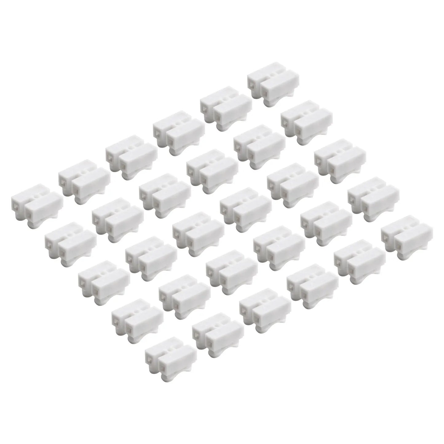 CH2 Spring Quick Wire Connector Cable Clamp Terminal Block LED Strip Light 30Pcs Electrical Equipment And Supplies