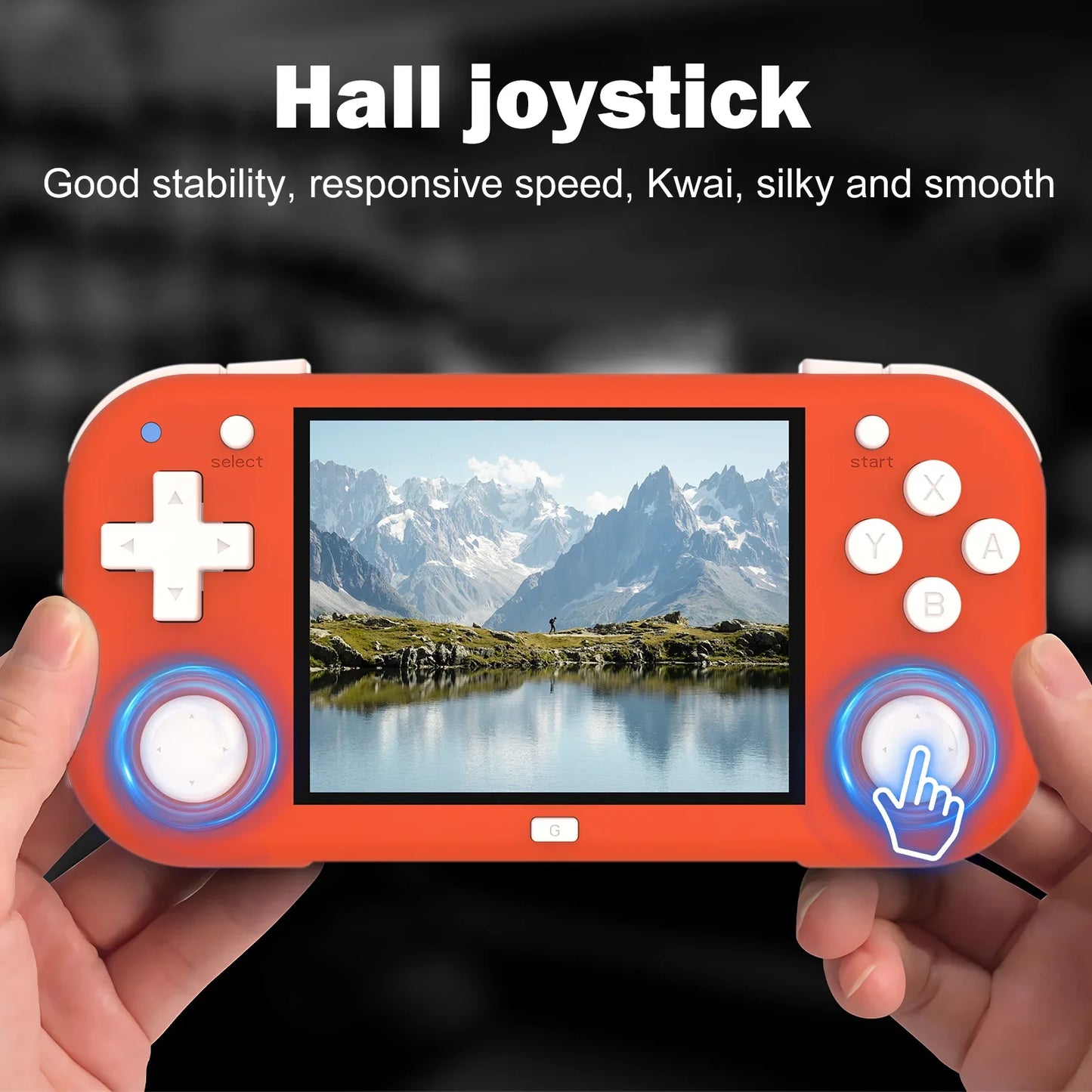 Ampown XU MINI M Handheld Game Console 2.8'' IPS Screen Linux OS MINIM Retro Simulator Video Player Portable Console Kid's Gifts