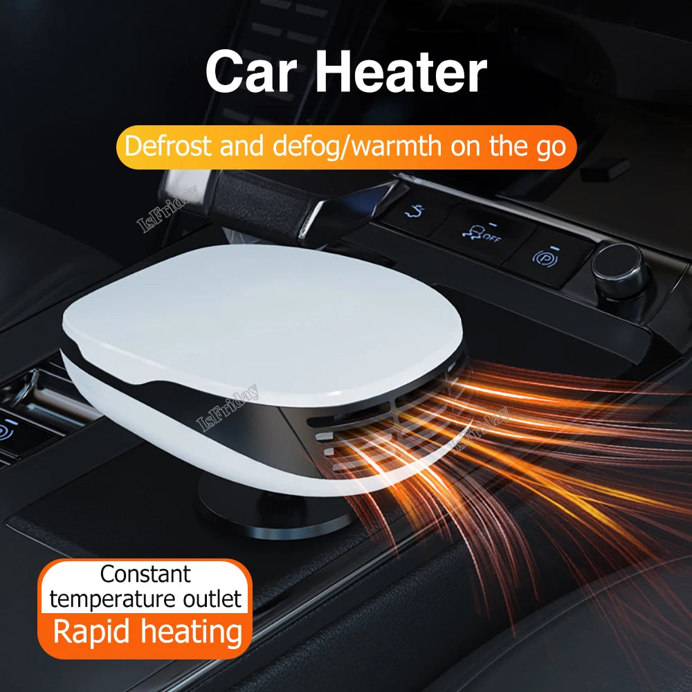 120W Electric Cars Heater 12V DC Heating Fan Defogger Defroster Demister Portable Automobiles Electrical Appliances