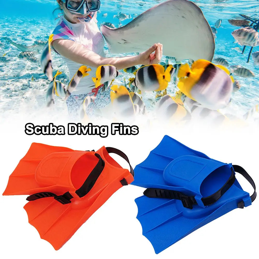 Swimming Fins child Snorkeling Foot Flippers Beginner Swimming Equipment