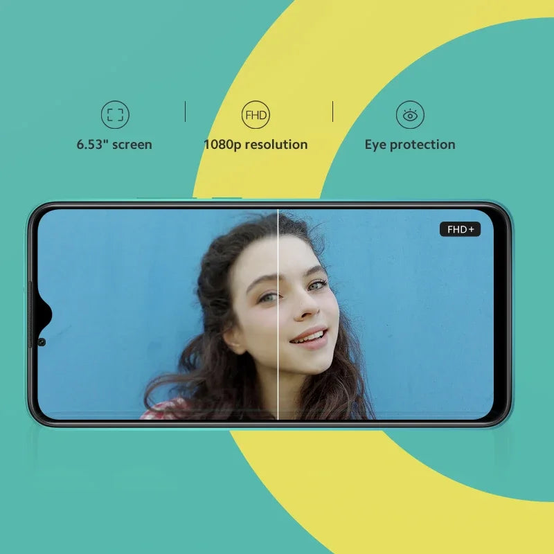 Global Firmware Xiaomi Redmi 9 Smartphone ,Helio G80 13MP Quad Camera, 5020mAh, 6.53 "FHD + Display Original Cellphone