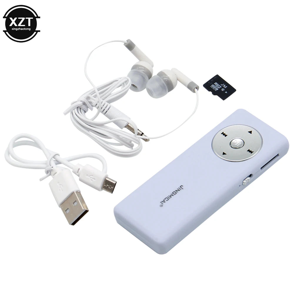 Portable Mini MP3 USB Player Students Sport MP3 Music Player Learning Sports Learn Supplies Send Memory Card