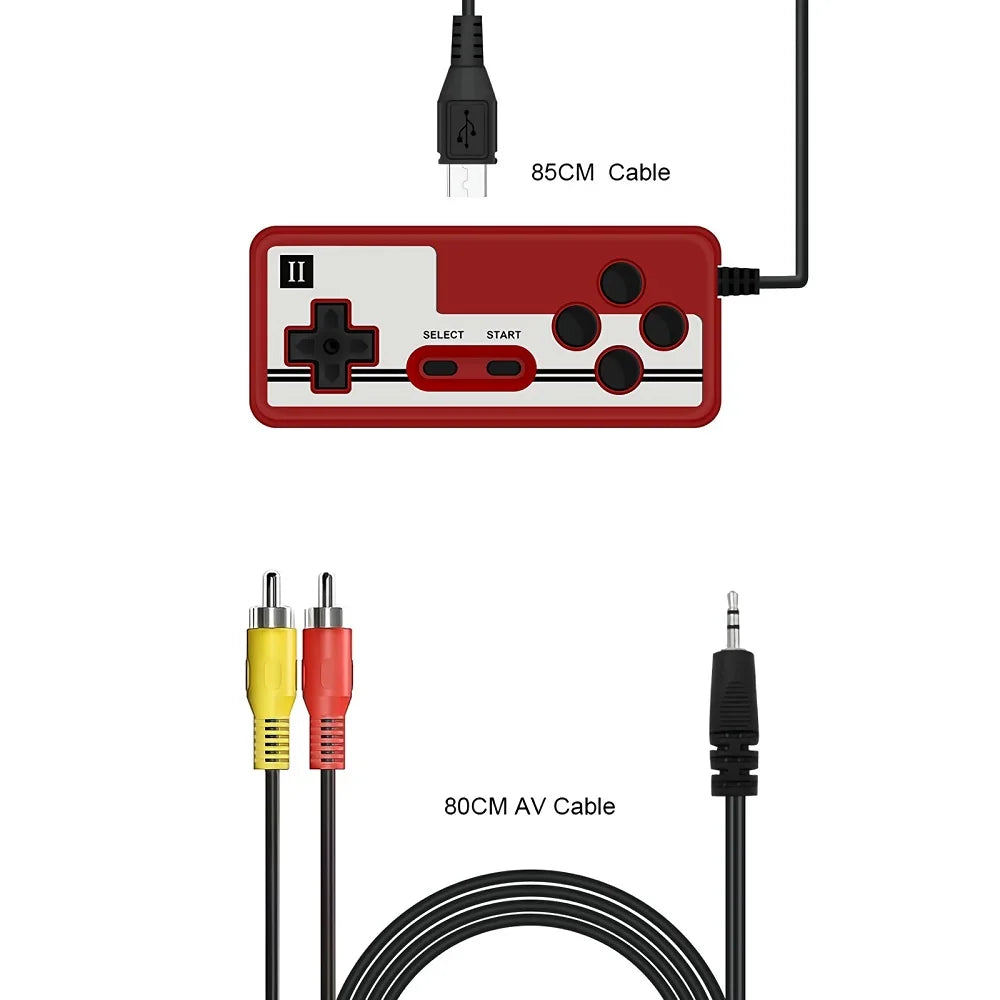 400 Games Built-in Game Console LCD Screen Retro Portable Mini Handheld Video 1000mAh Battery 8-Bit LCD Kids Player Boy Gift