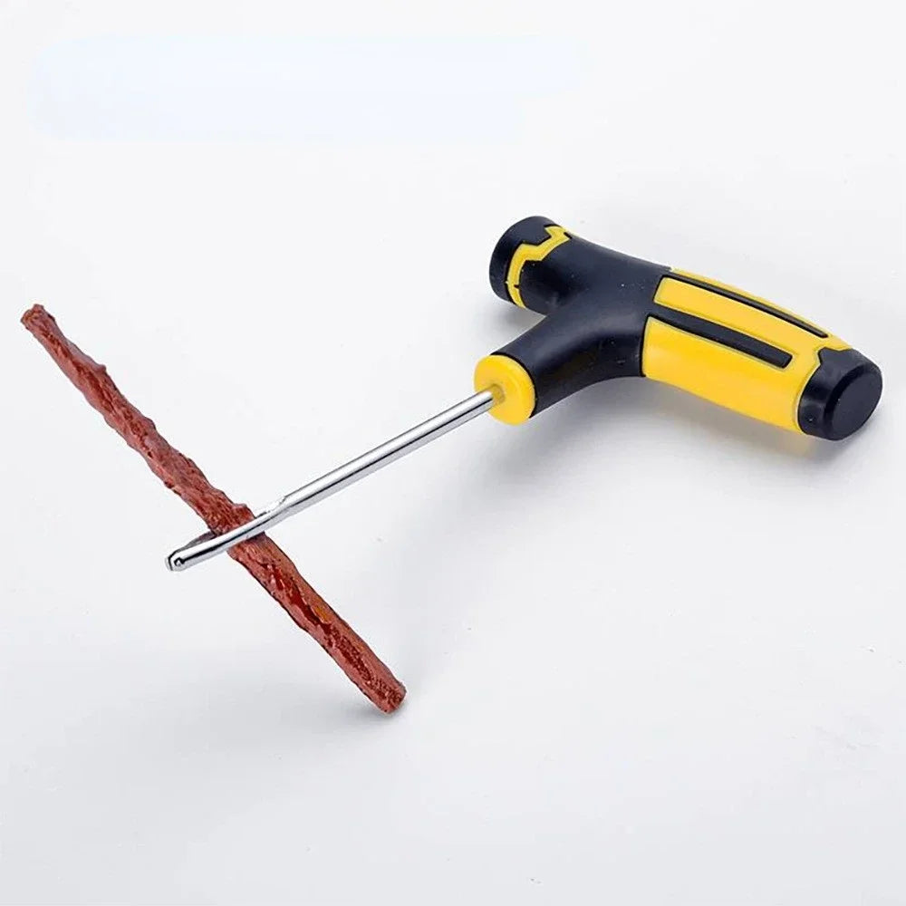 New Car Tire Repair Tool Tire Repair Kit Studding Tool Set Auto Bike Tubeless Tire Tyre Puncture Plug Garage Repair Tool Kit