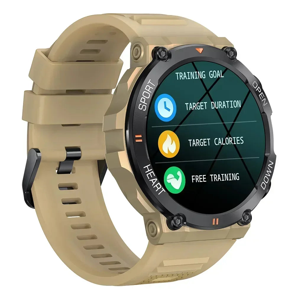 2024 New For T-Rex 2 Smartwatch Men NFC Heart Rate Blood Pressure Monitor 1.39“ Screen BT Call Sports Waterproof Smart Watch