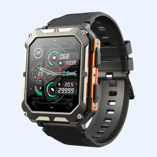 CUBOT C20 Pro SmartWatch 1.83-inch IP68 Waterproof Sport Watch for Men Heart Rate Fitness Tracker 24H Health Monitor Phone Call