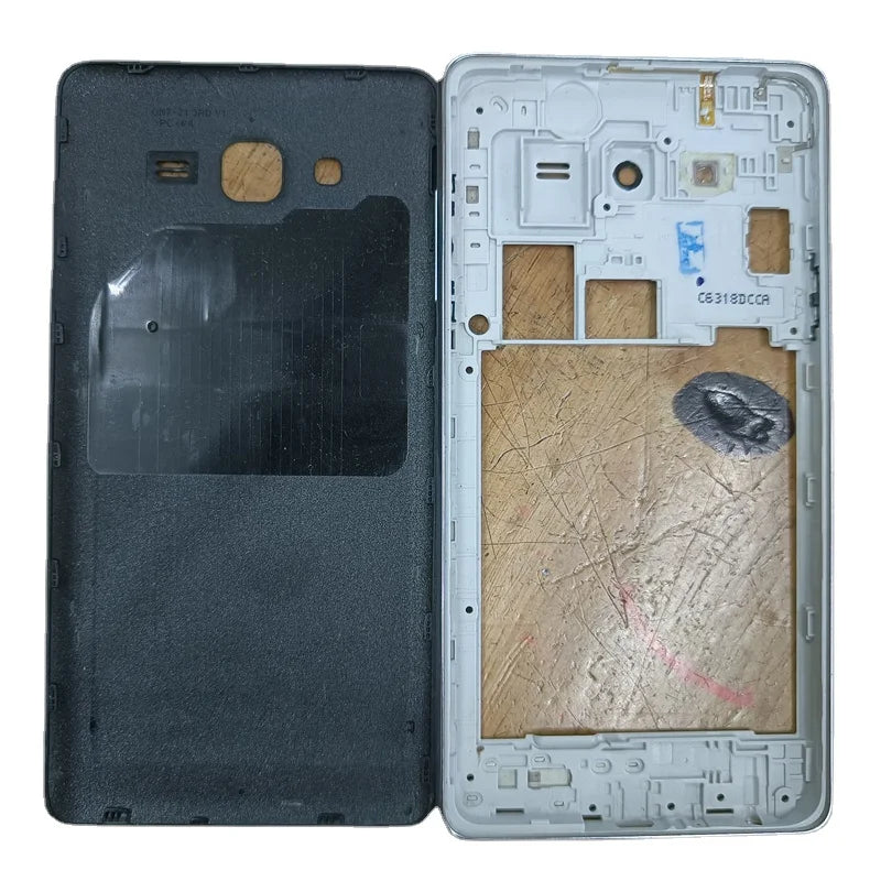 For Samsung Galaxy On7 2015 G600 G6000 Phone Middle Frame+Rear Battery Door Housing Back Cover Replacement Parts